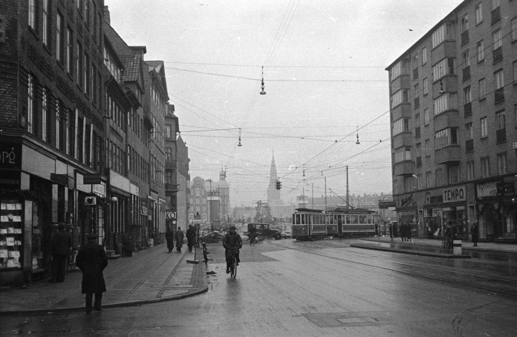 Torvegade - Christianshavn - december 1937